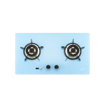 TGC TRTB62ST-G 72厘米 嵌入式雙頭煤氣爐 (藍色玻璃)